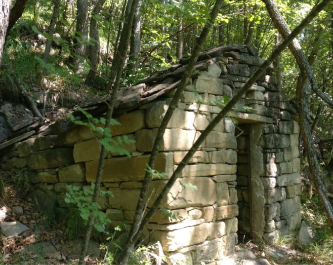 old mountain dwelling