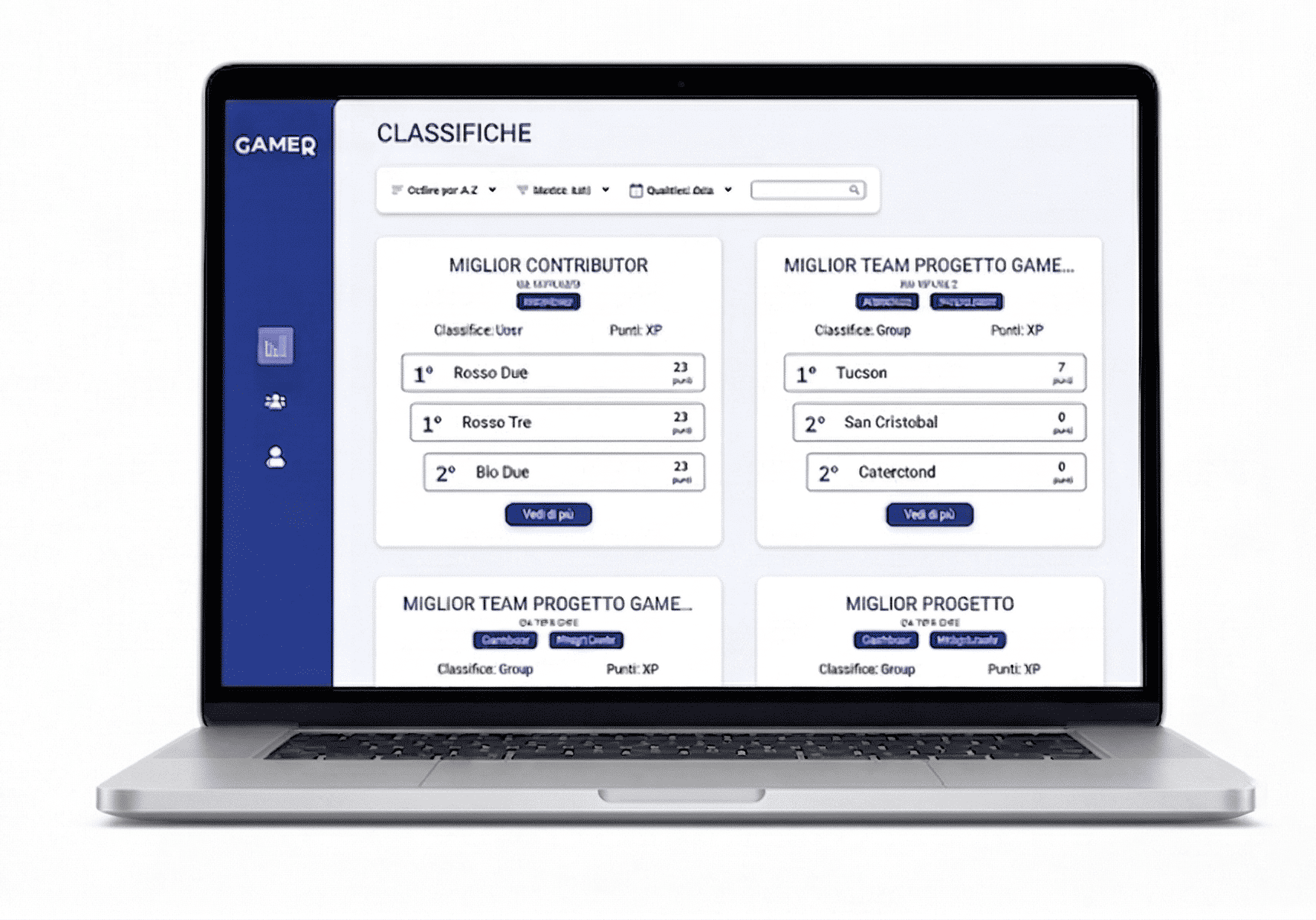 Mockup desk GAMEO layer for communities engagement